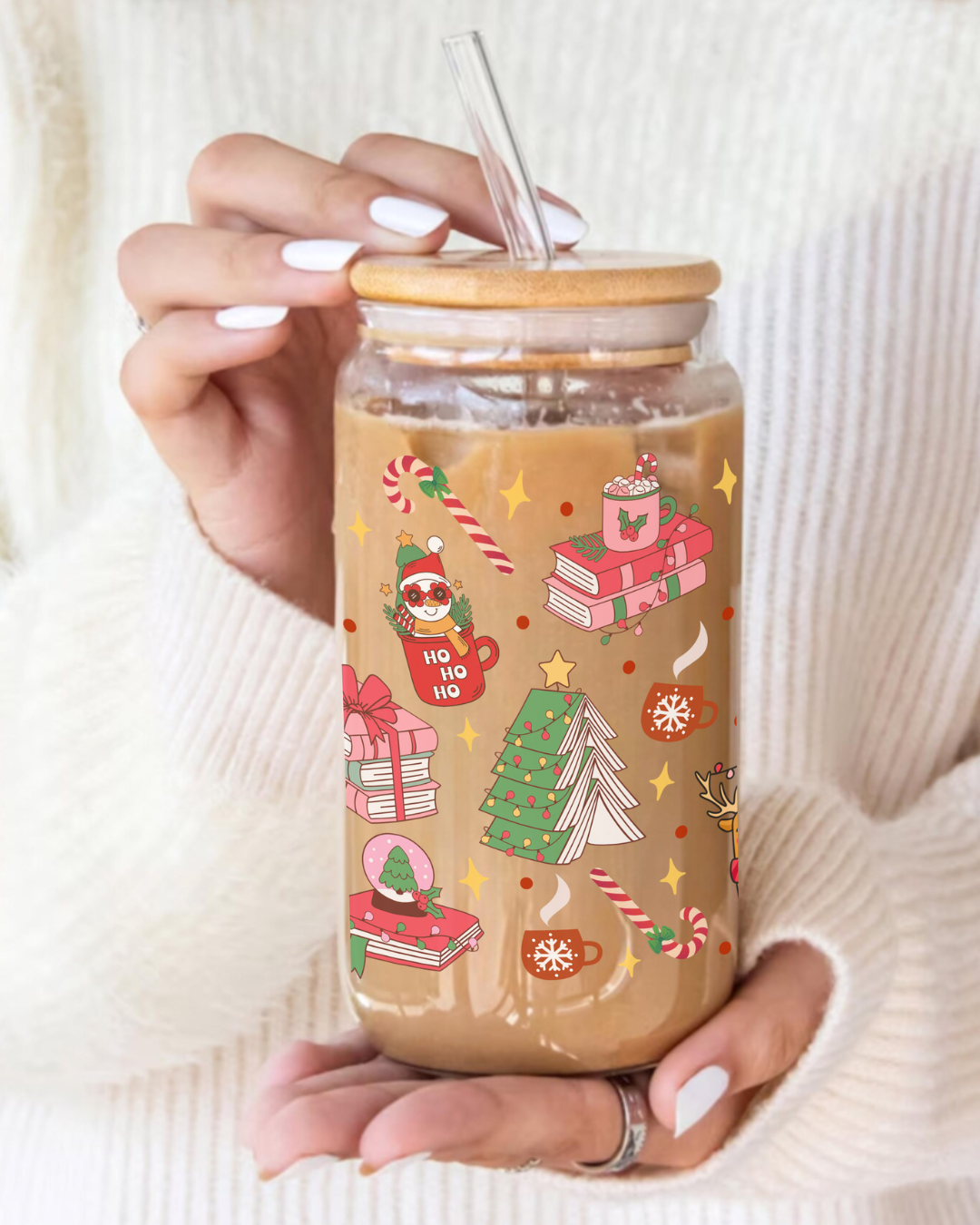 🐚 Tasse „Muscheln“ – Meeresschätze im Glas 500 ml