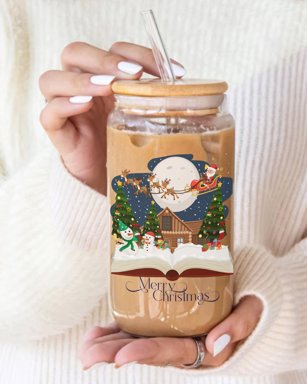 🐚 Tasse „Muscheln“ – Meeresschätze im Glas 500 ml