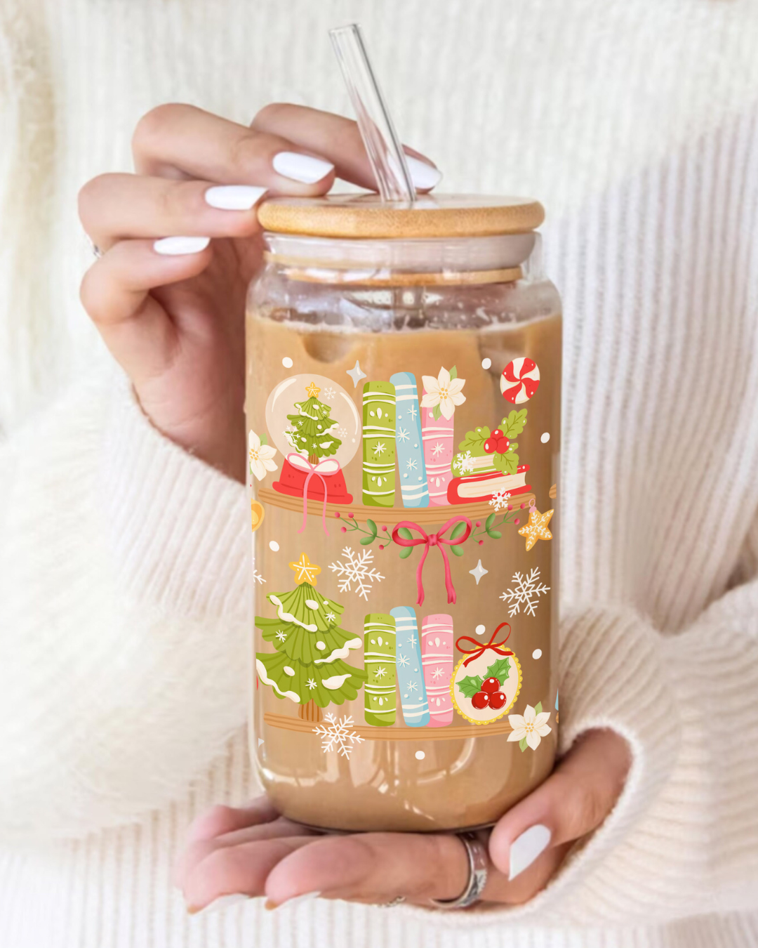 🐚 Tasse „Muscheln“ – Meeresschätze im Glas 500 ml