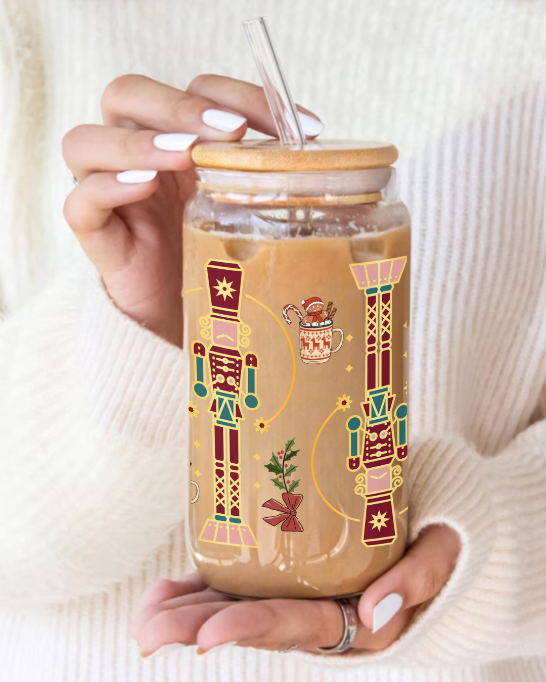 🐚 Tasse „Muscheln“ – Meeresschätze im Glas 500 ml