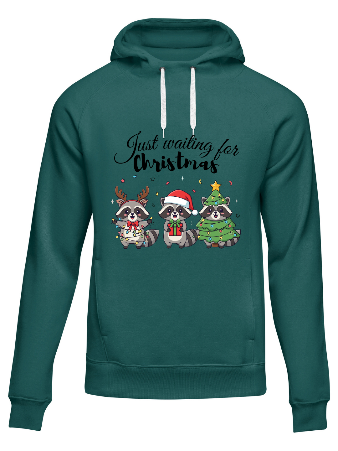 Felpa/Maglia “Raccoons Waiting for Christmas”