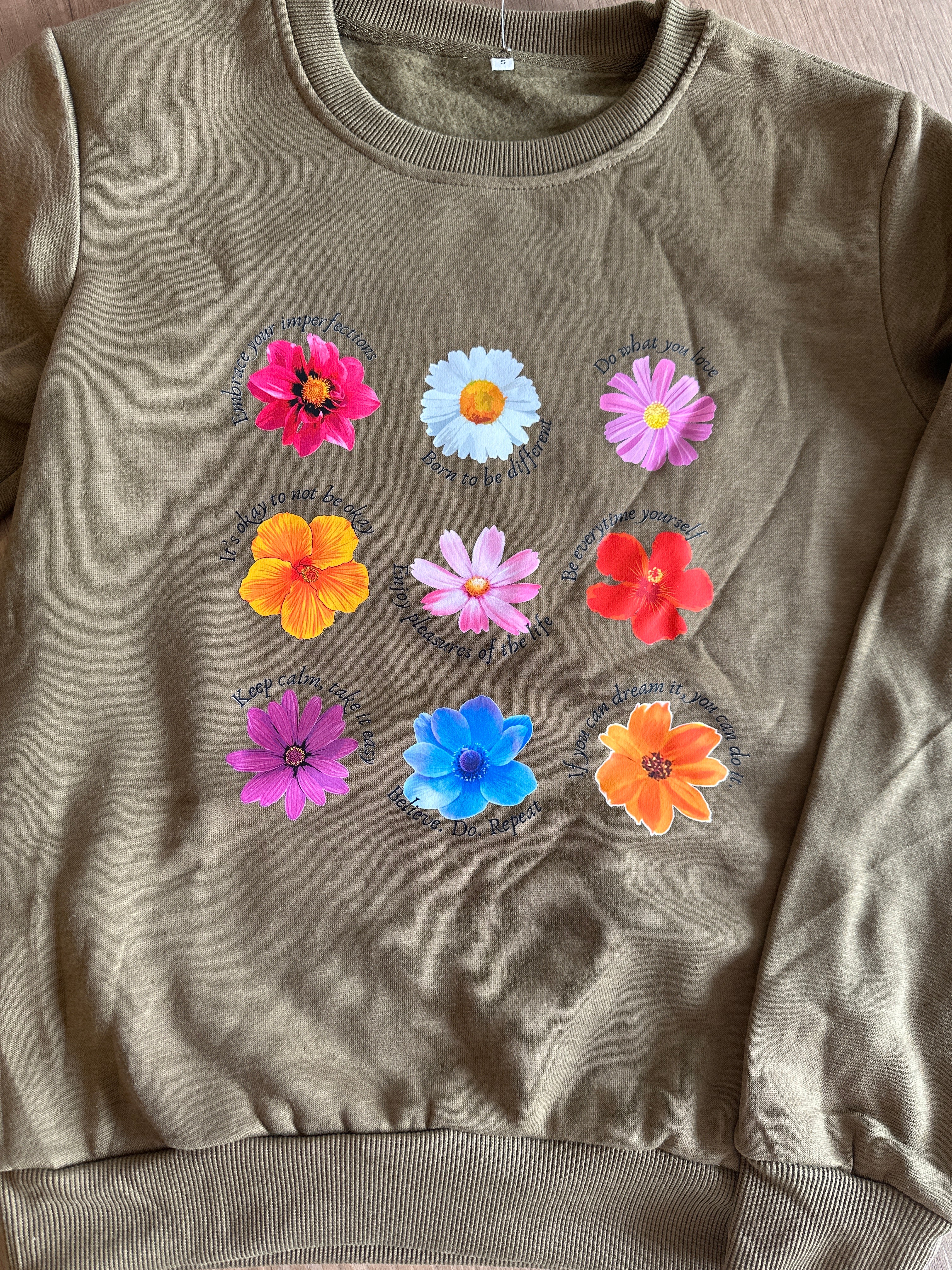 Maglione floreale