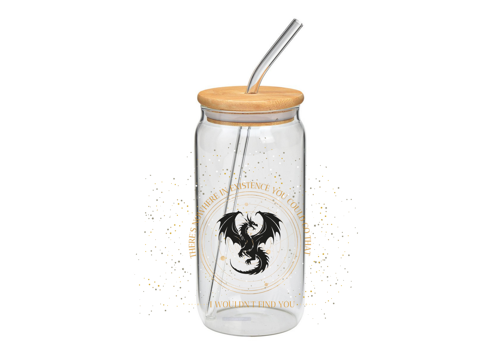 Drachen - 500 ml Glasbecher
