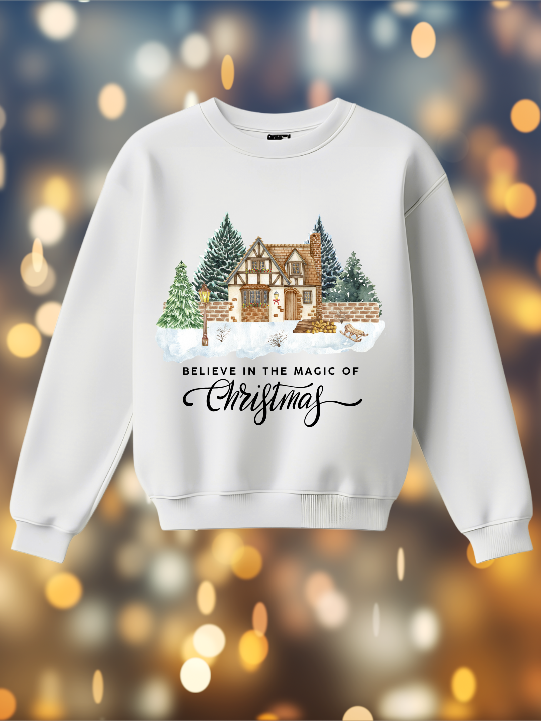 Felpa/Maglia “Merry Christmas House”
