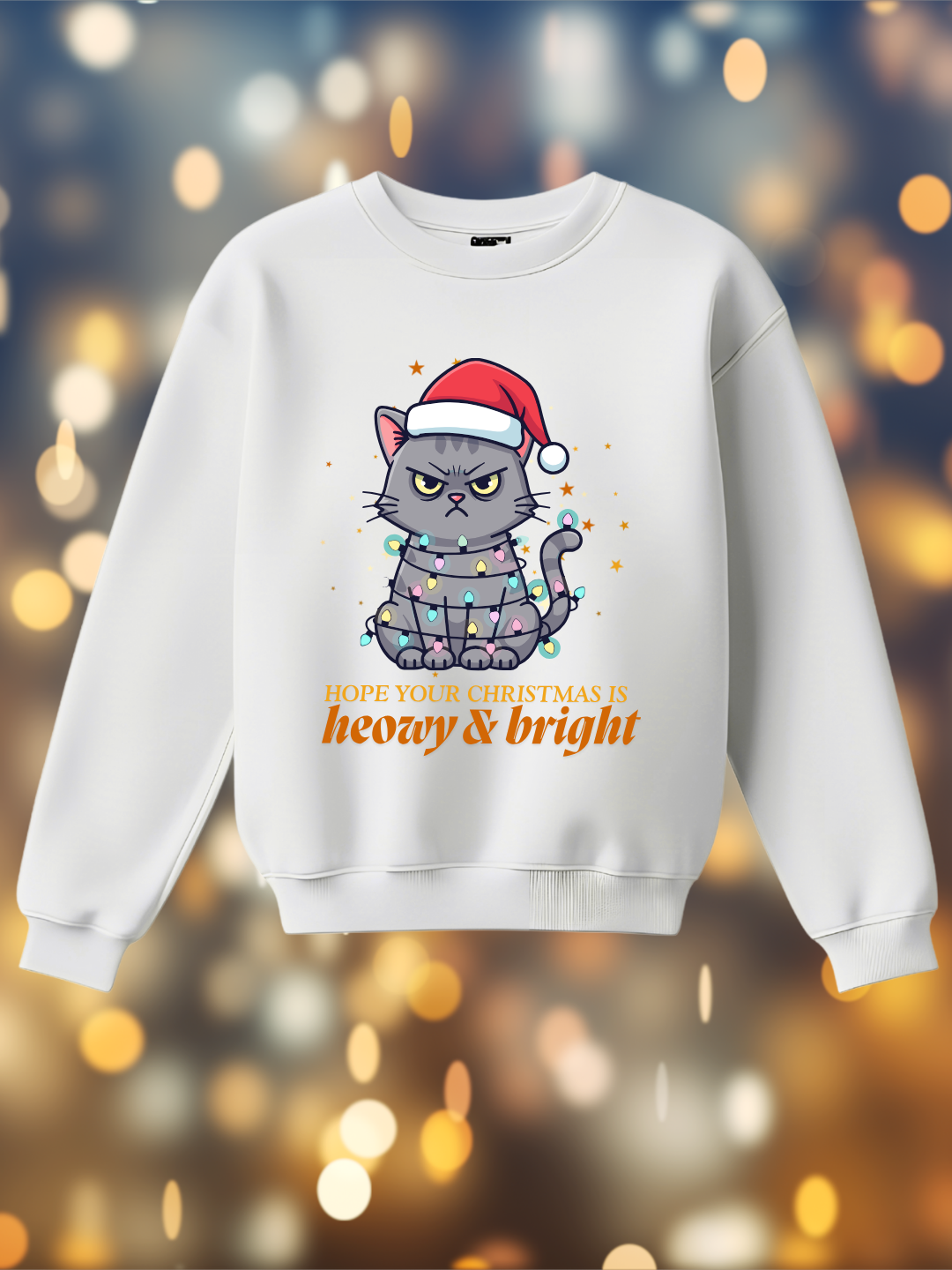 Felpa/Maglia “Grumpy Cat Christmas”